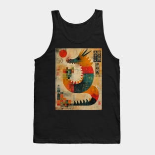 Wood Code Dragon Tank Top